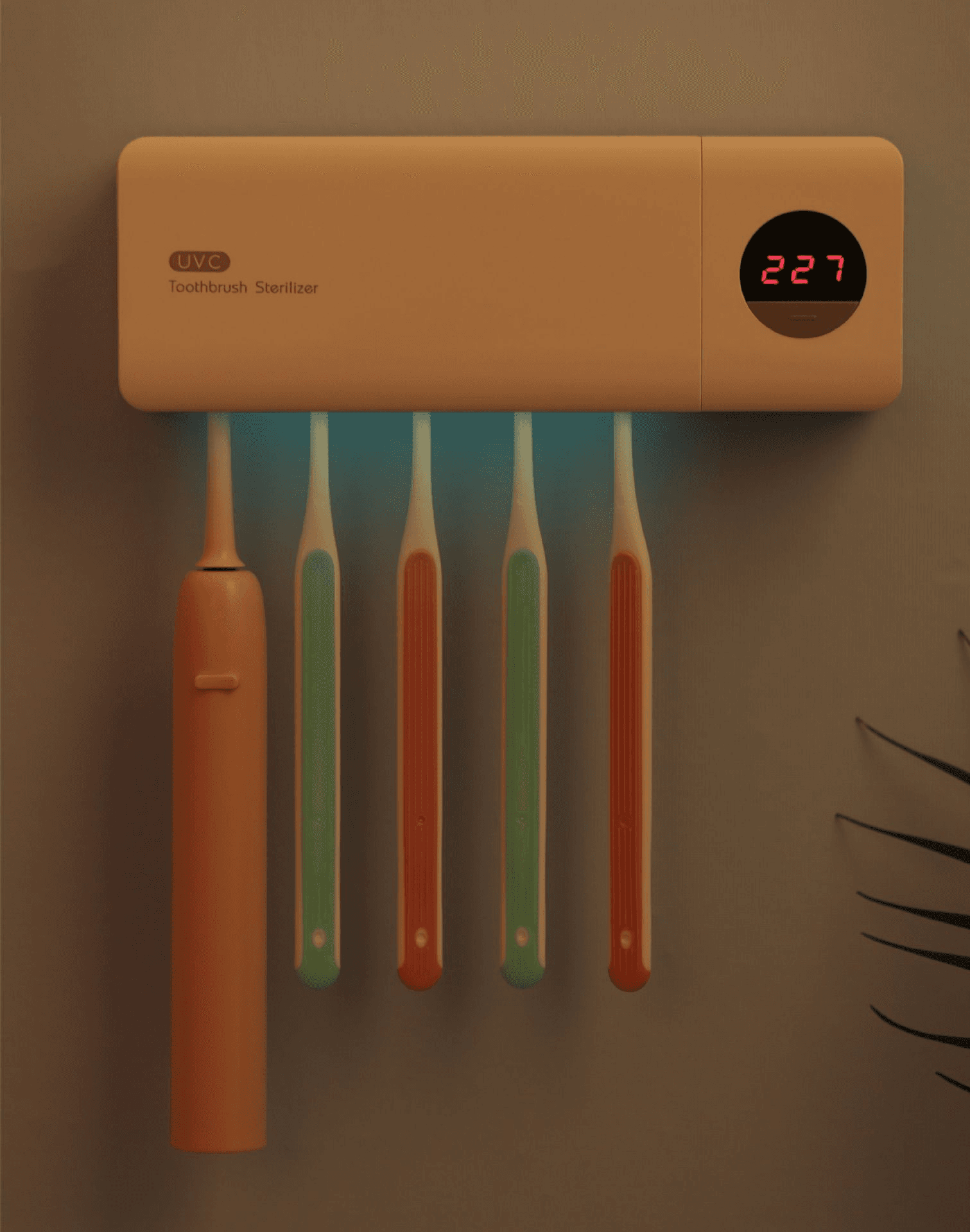 image-Rechargeable Toothbrush Holder for Ultraviolet Sterilization
