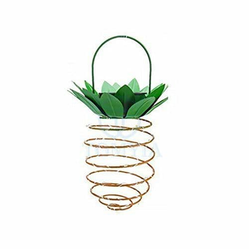 image-Outdoor Waterproof Garden Pineapple Solar Lights Path Lights