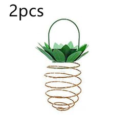 image-Outdoor Waterproof Garden Pineapple Solar Lights Path Lights