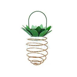 image-Outdoor Waterproof Garden Pineapple Solar Lights Path Lights