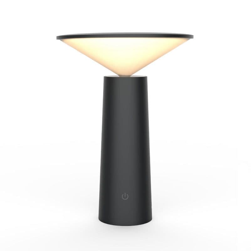 image-Rotating Lamp Head Three-color Light Charging Touch