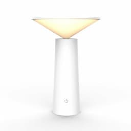image-Rotating Lamp Head Three-color Light Charging Touch