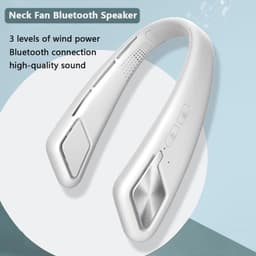 image-Lazy Hanging Neck Fan Sports Hanging Mini Convenient