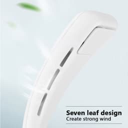 image-Lazy Hanging Neck Fan Sports Hanging Mini Convenient