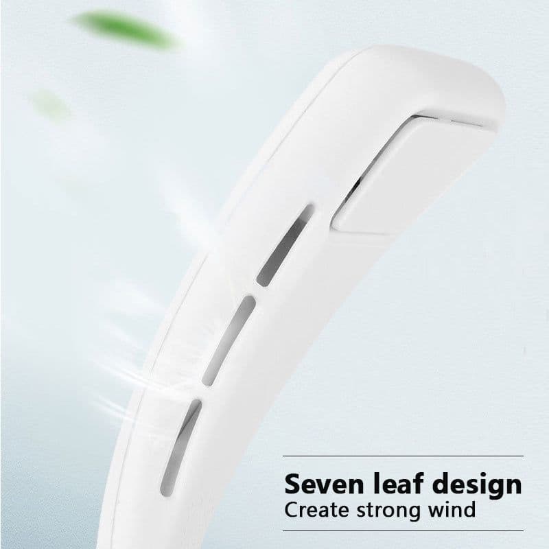 image-Lazy Hanging Neck Fan Sports Hanging Mini Convenient