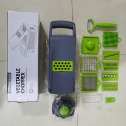 image-15/22 in 1 Multifunctional Vegetable Chopper Onion Chopper Handle Food