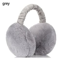 image-Fashion Autumn Winter Earmuffs Women Men Ear Warmer Plush Solid Color