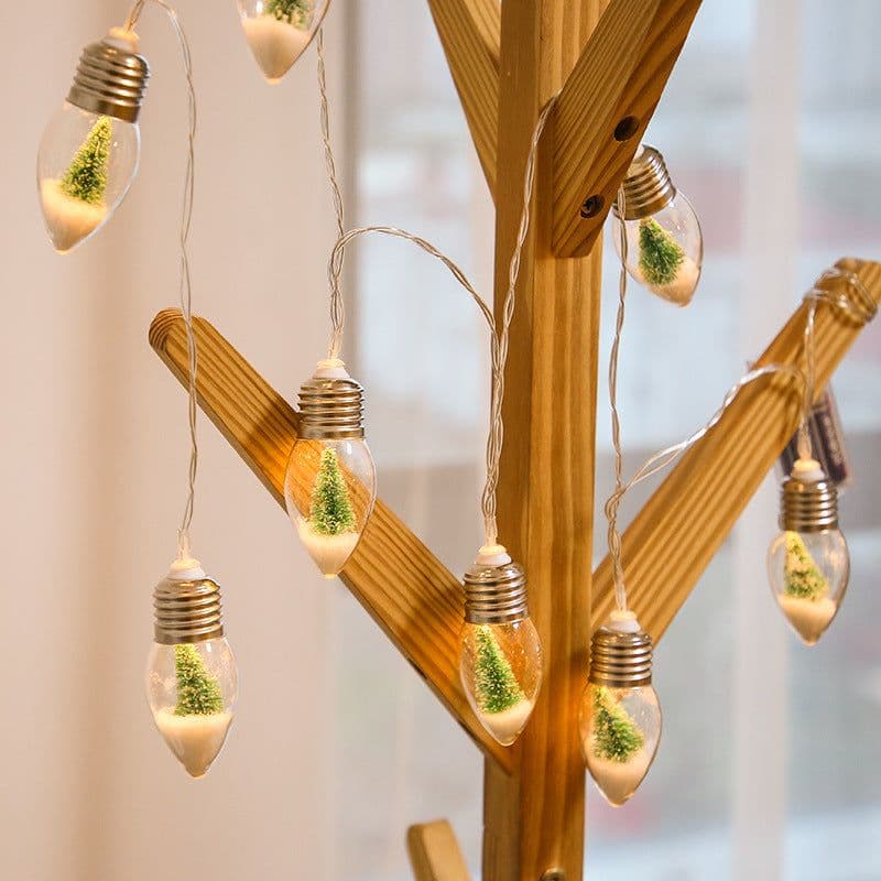 image-New LED Wishing Bottle String Lights Battery Powered