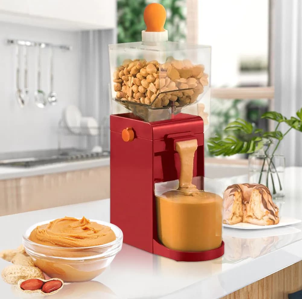 image-Electric Grinder Peanut Deep-fried Peanut Butter Maker
