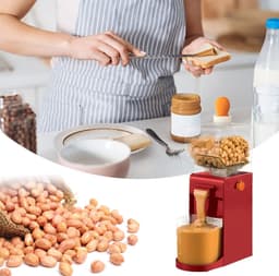 image-Electric Grinder Peanut Deep-fried Peanut Butter Maker