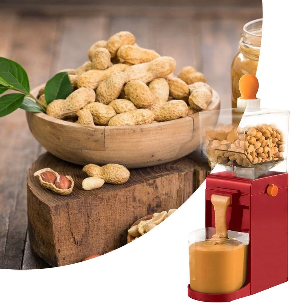 image-Electric Grinder Peanut Deep-fried Peanut Butter Maker