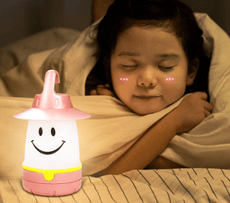 image-Led Smile Wall Lights Lamp For Children's Camping Tent
