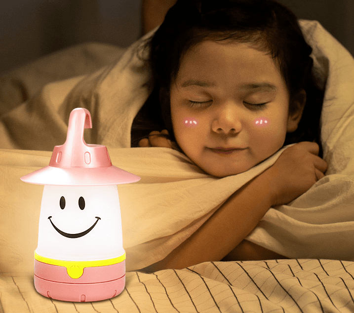 image-Led Smile Wall Lights Lamp For Children's Camping Tent