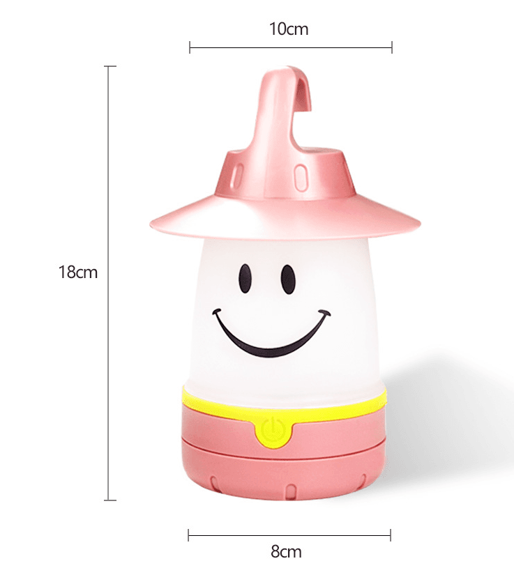 image-Led Smile Wall Lights Lamp For Children's Camping Tent