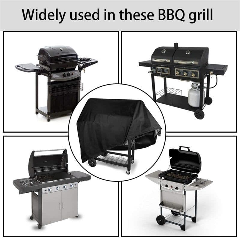 image-Waterproof BBQ Grill Cover Barbeque Cover Anti Dust