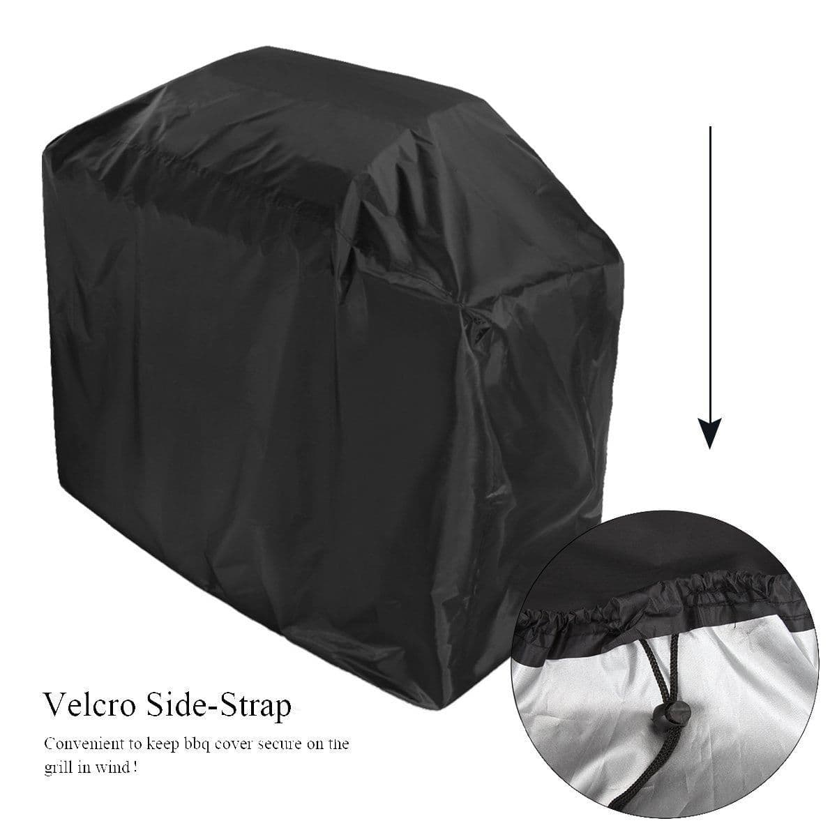 image-Waterproof BBQ Grill Cover Barbeque Cover Anti Dust