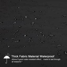 image-Waterproof BBQ Grill Cover Barbeque Cover Anti Dust