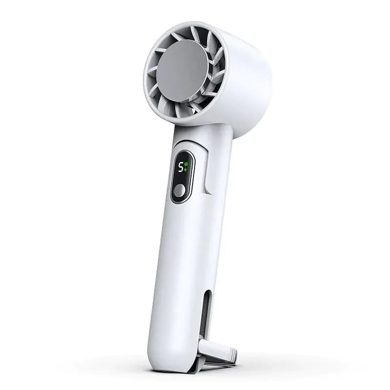 image-Refrigeration Handheld Fan Portable Power Bank Desktop Can Be