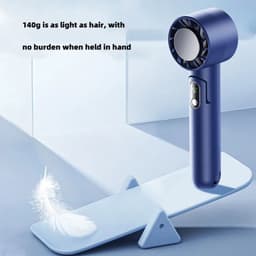 image-Refrigeration Handheld Fan Portable Power Bank Desktop Can Be