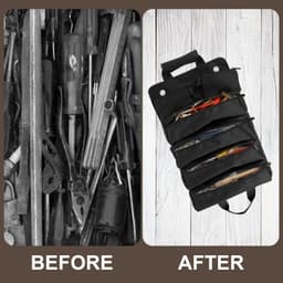 image-Multi-Purpose Tool Bag Roll Up Tool Bag Oxford Cloth Heavy Duty Tool