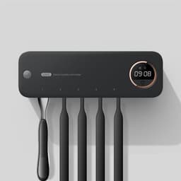 image-UV Toothbrush Holder Sterilizer Rechargeable Tooth Brush