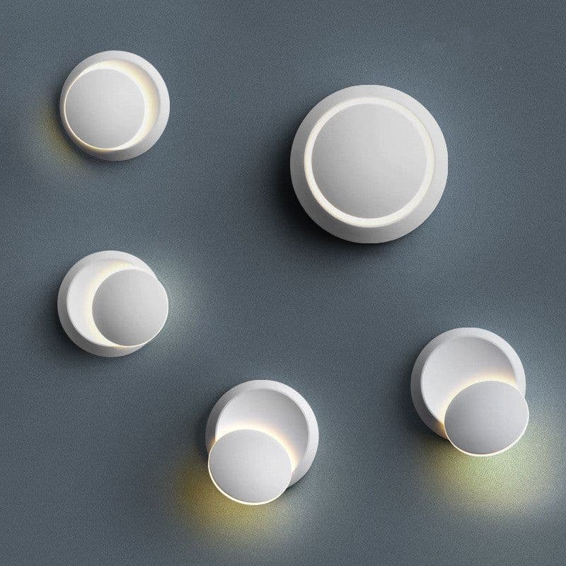 image-360 Degree Rotate Light Beam Adjustable Wall Lamp