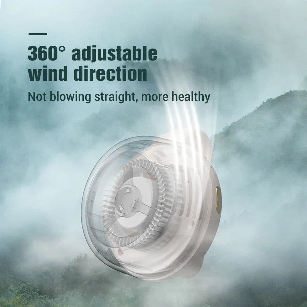 image-Small Whirlwind Fan Portable Mini Clip Fan Handheld Cute Sports