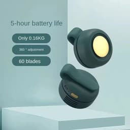 image-Small Whirlwind Fan Portable Mini Clip Fan Handheld Cute Sports