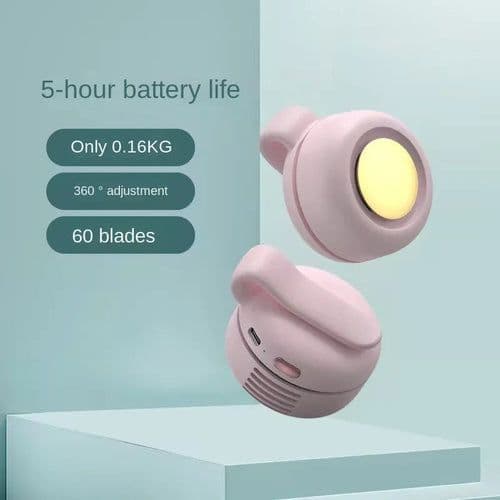 image-Small Whirlwind Fan Portable Mini Clip Fan Handheld Cute Sports