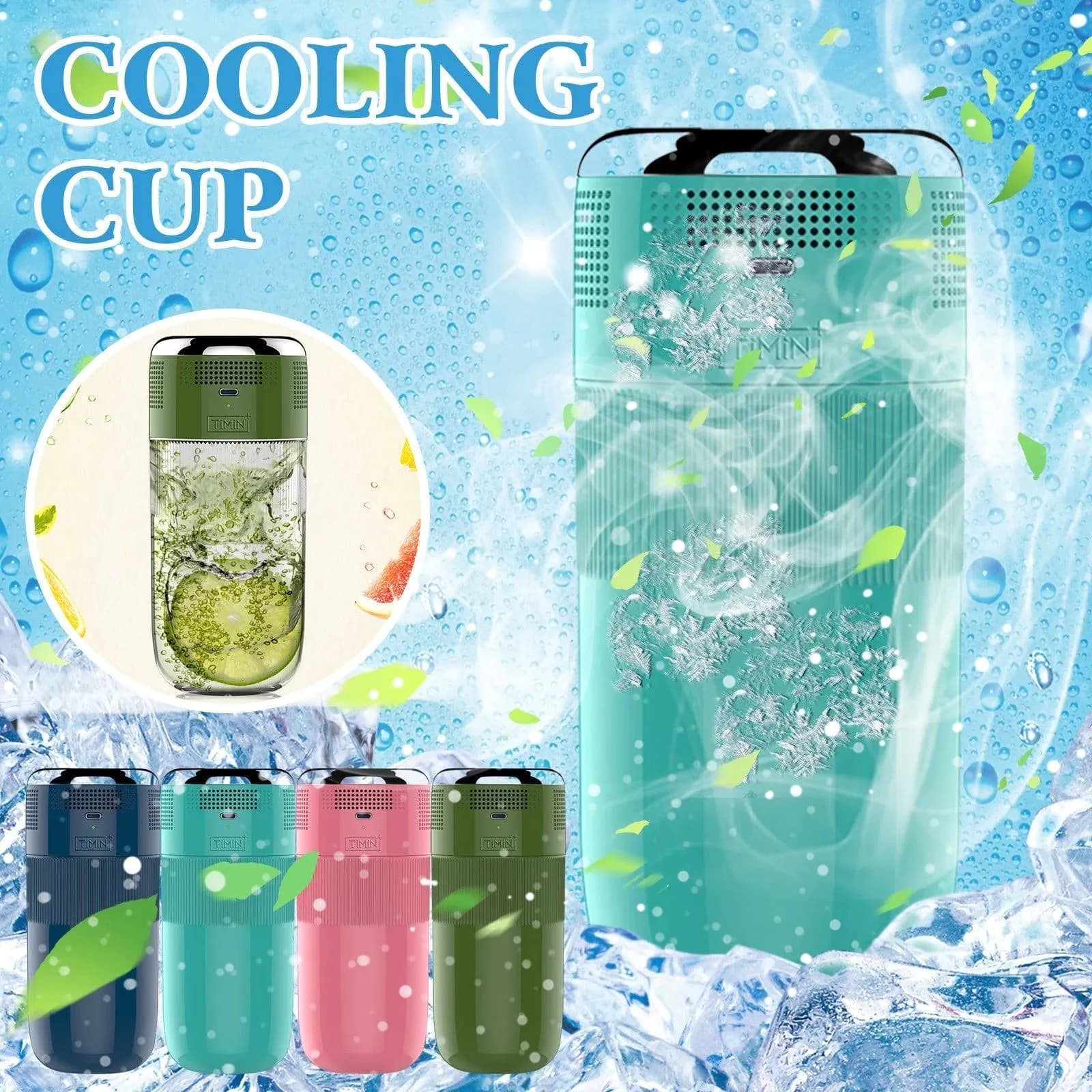 image-Portable Fast Cooling Cup Mini Refrigerator Quick Freezing