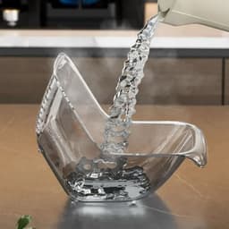 image-Transparent Fruit Vegetables Draining Bowl Thickened Food-grade