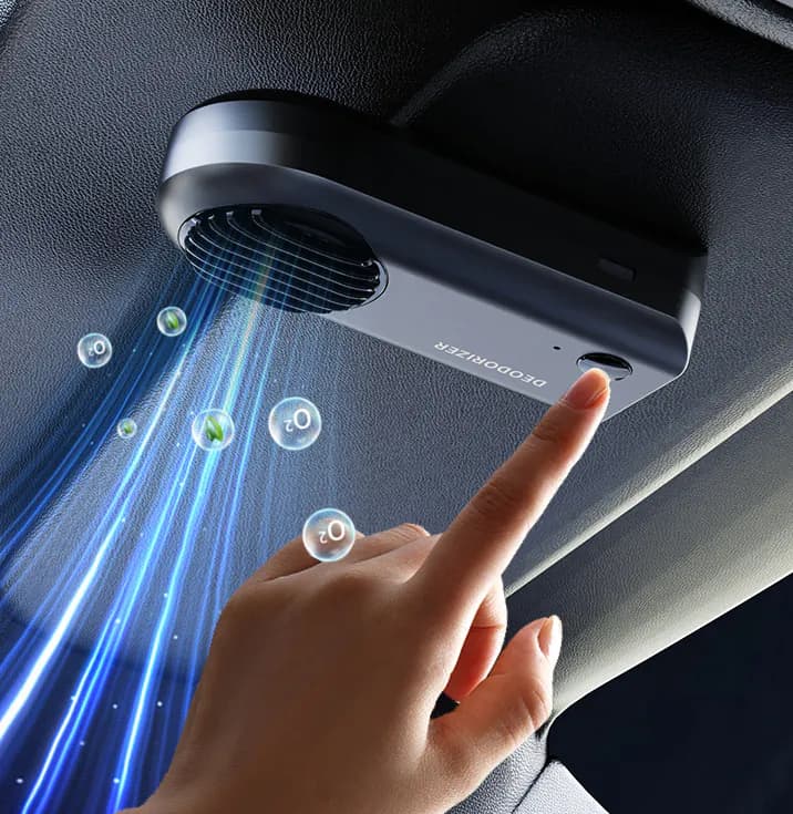 image-Car Air Purifier Ozone Deodorizer For Household Use