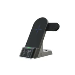image-Creative Multifunctional Wireless Charging With Alarm Clock