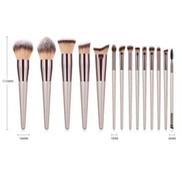 image-14pcs Fashionable Brushes Contour Blush Makeup Professional Foundation