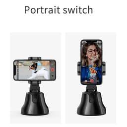 image-Auto Smart Shooting Selfie Stick 360° Object Tracking Holder