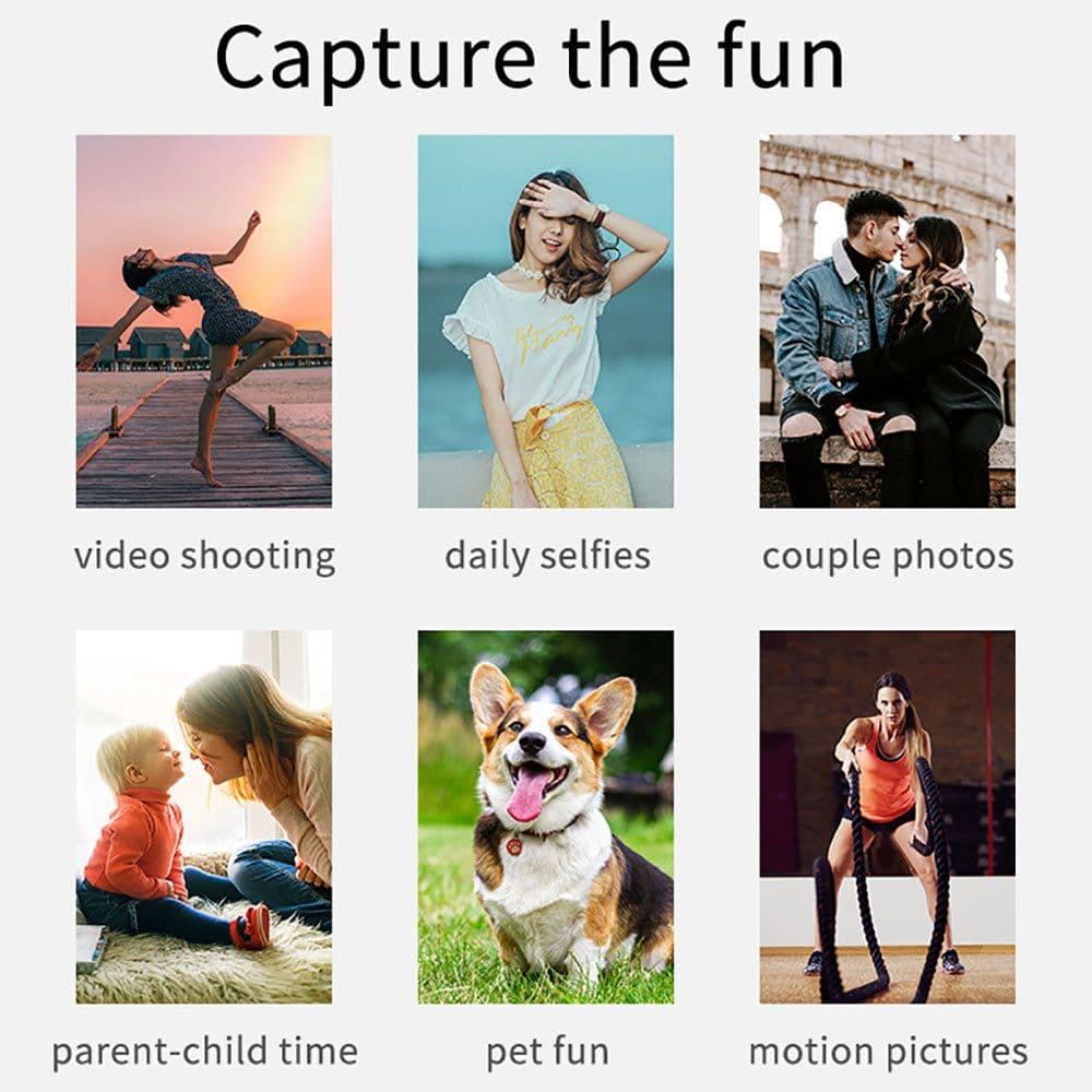 image-Auto Smart Shooting Selfie Stick 360° Object Tracking Holder