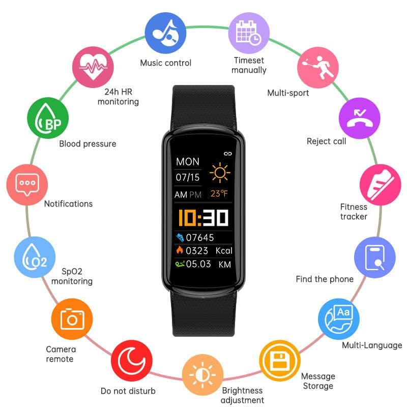 image-Fashion Sports Men's And Women's Electronic Watches