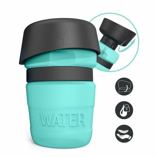 image-Pet Outdoor Foldable Bottle Dog Travel Water Bottle