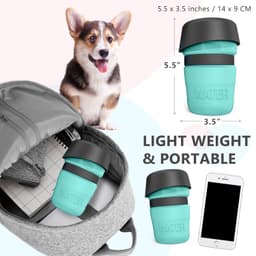 image-Pet Outdoor Foldable Bottle Dog Travel Water Bottle