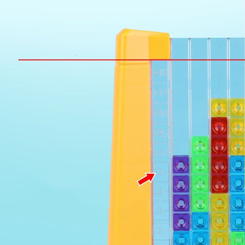 image-Tetris Game Colorful 3D Puzzle Tangram Math Toys