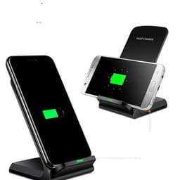 image-Fast Charging Vertical Wireless Charger Phone Desktop Stand