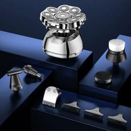 image-Full Body Wash 9D Electric Shaver Men's Multi-function Razor Hair
