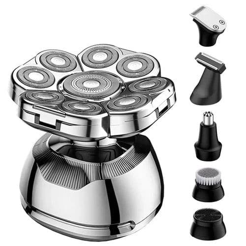 image-Full Body Wash 9D Electric Shaver Men's Multi-function Razor Hair