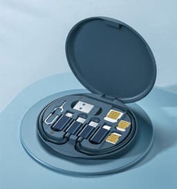 image-60W Fast Charging Multi-function Charging Cable Storage Box