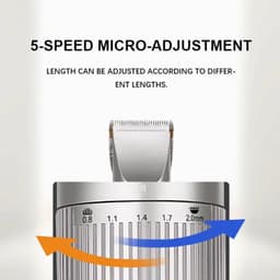 image-Professional Barber Hair Clipper Electric Shave Razor Finish Cutting