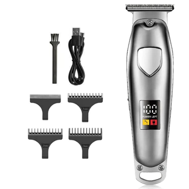 image-Multi functional Men's Barber USB Charging Cordless Portable Trimmer