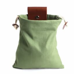 image-Hiking Portable Folding Waist Bag Camping Berry Storage Bag
