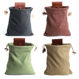 image-Hiking Portable Folding Waist Bag Camping Berry Storage Bag