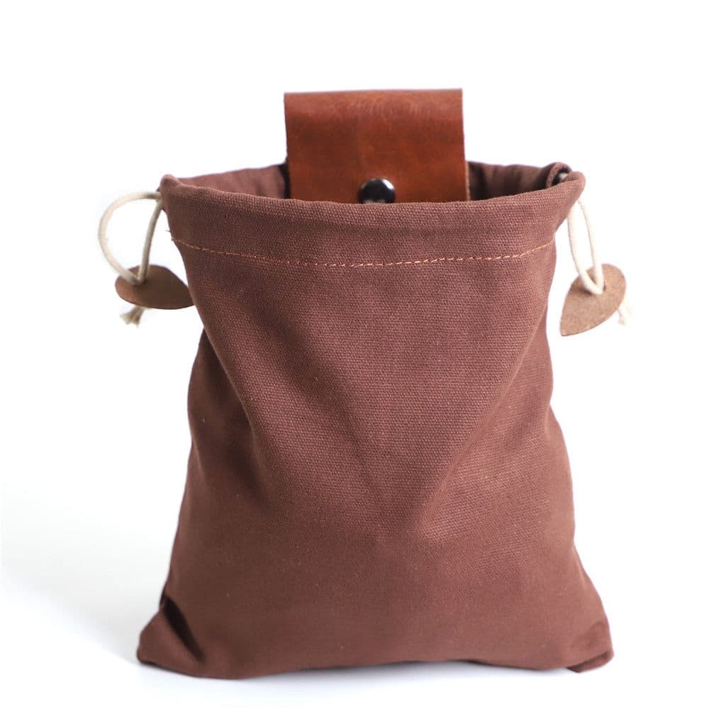 image-Hiking Portable Folding Waist Bag Camping Berry Storage Bag