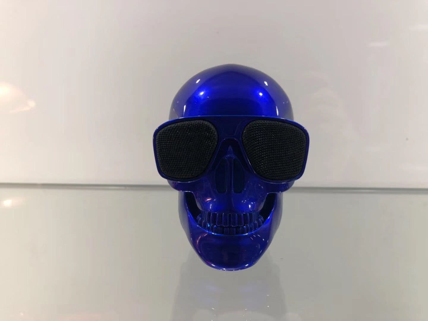 image-Wireless Bluetooth Speaker Cartoon Bone Ghost Head